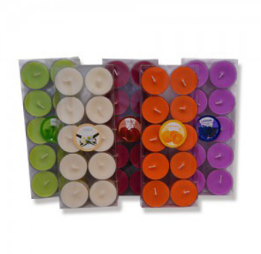 Glass Cup Candle Party Decor