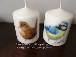 rose scented tea light candles