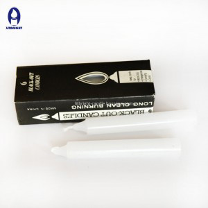 2018 popular design flameless white household cand