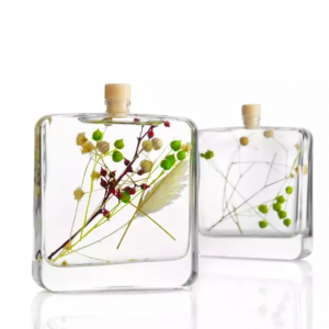 AMAZON HOT SELL Luxury Glass Reed Diffuser Bottle