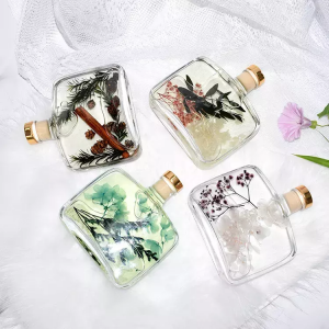 china bulk luxury aroma home decorative fragrance flower glass reed diffuser