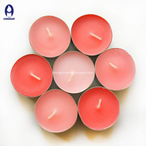  pressed tealight candle