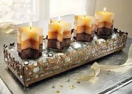 triple wick pillar candle