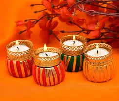 lotion teacup candle