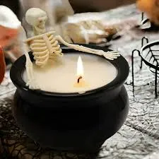 volcano pillar candle