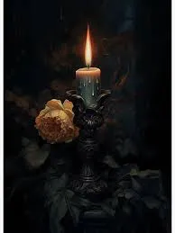 3x3 flameless candles with timer