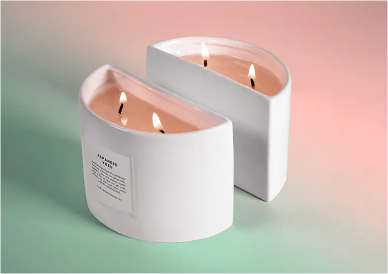 candle and supplies